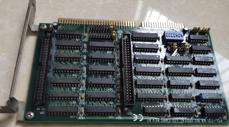 Research and development of PCL-731 48 multifunctional data mining set card