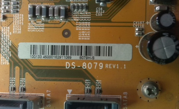 Original SEA CON ds-8108hs-s HARD DISC RECORDER Motherboard ds-8079 rev1 1 spot