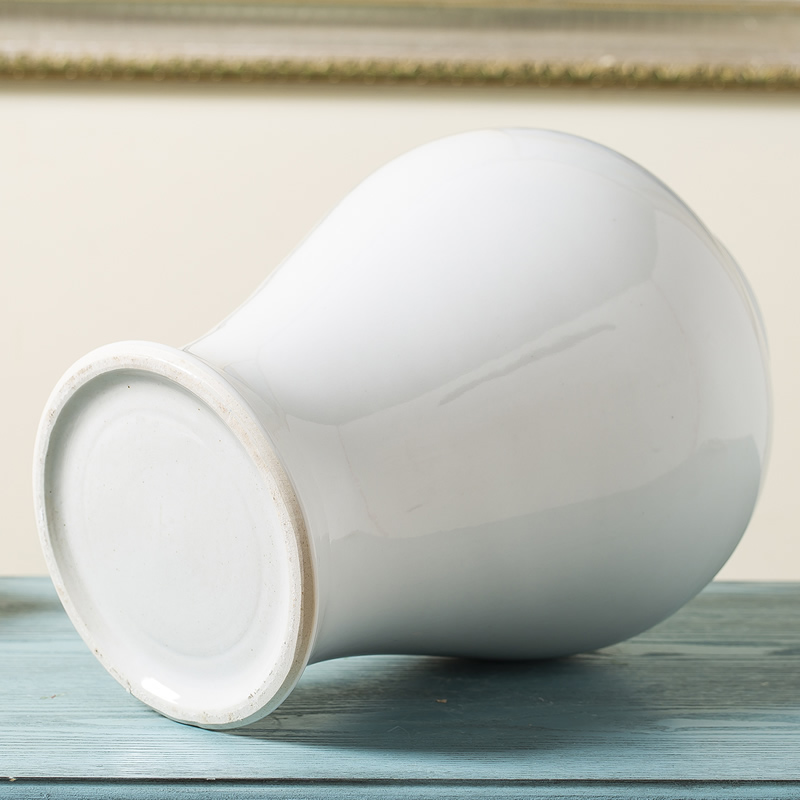 General jingdezhen ceramic pot vase furnishing articles white large sitting room dry flower, flower POTS of new Chinese style decoration