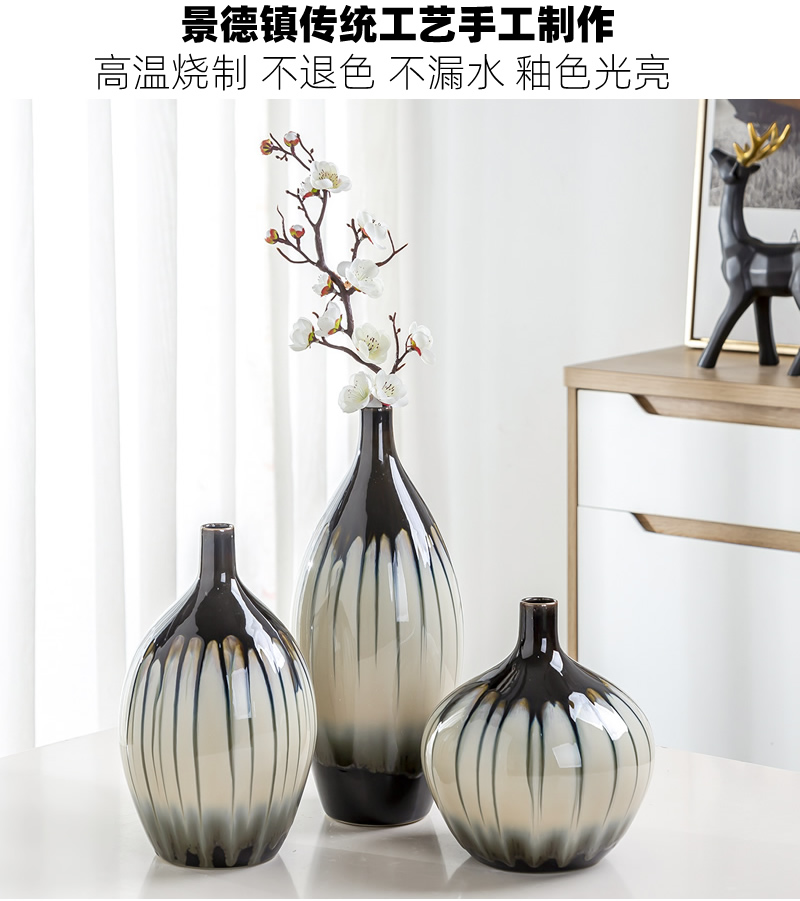 Jingdezhen ceramics up dried flower vase decoration flower arrangement home furnishing articles restoring ancient ways the sitting room porch crafts