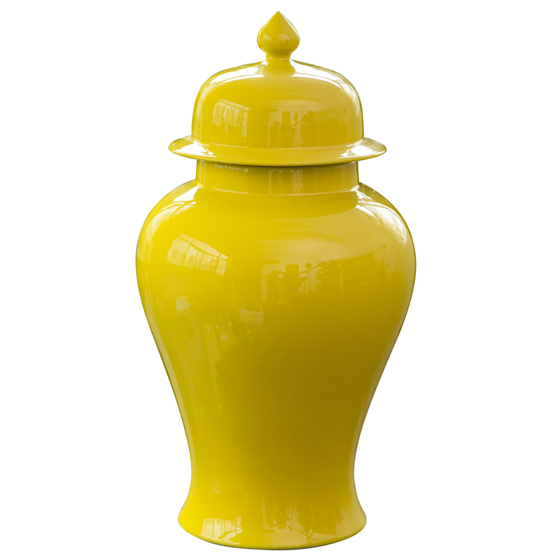 Jingdezhen ceramics archaize general pot vase model living room household soft adornment is placed large Chinese style