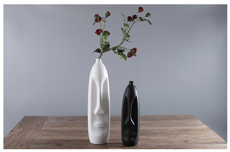 Jingdezhen ceramic vase sitting room is contracted Europe type is resided the abstract art of TV ark, furnishing articles of handicraft ornament