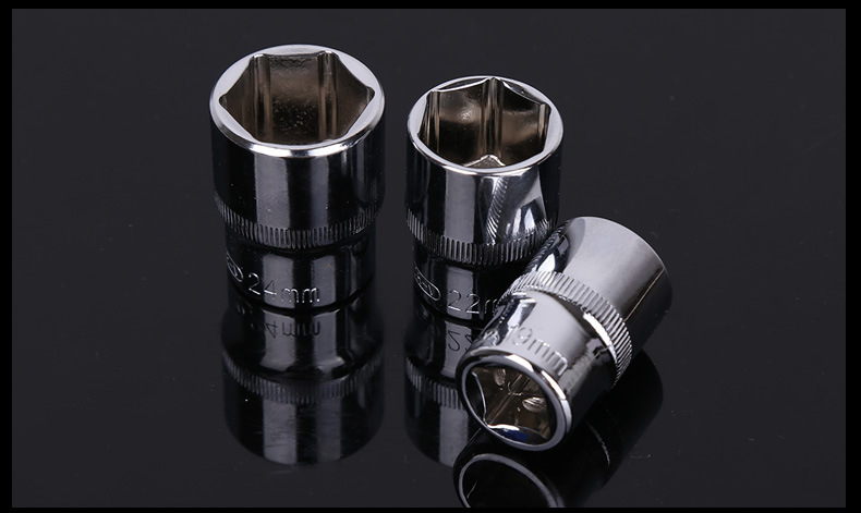 Dụng cụ cầm tay đa năng Đầu tay áo 1/2 inch Ổ cắm lục giác Kiểu dáng đẹp tay 8-32MM