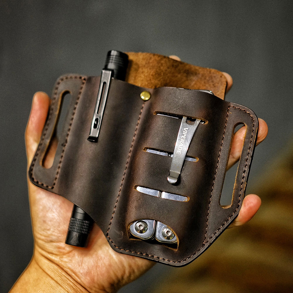 Viper tactical holster tool pliers set tactical pen set storage knife set double sheath multi-purpose flashlight set wear belt set