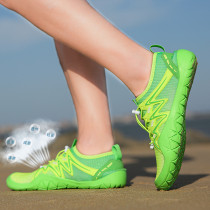 Male Male Speed Dry Outdoor Non-slip Traceability Creek Shoes Breathable elastic mesh Covered Water Shoes Light Sandy Beach Shoes Crashworthy Swimming Shoes