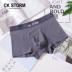 CK STORM đồ lót nam thời trang nam eo đơn giản U phần lồi boxer quần short hộp quà tặng ck065 - Bộ quà tặng shop do lot Bộ quà tặng
