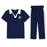 Шелковый спортивный костюм, летняя одежда для матери, модные штаны для отдыха, комплект, короткий рукав