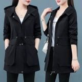 Плащ для матери, осенняя куртка для отдыха, средней длины, коллекция 2022, в корейском стиле