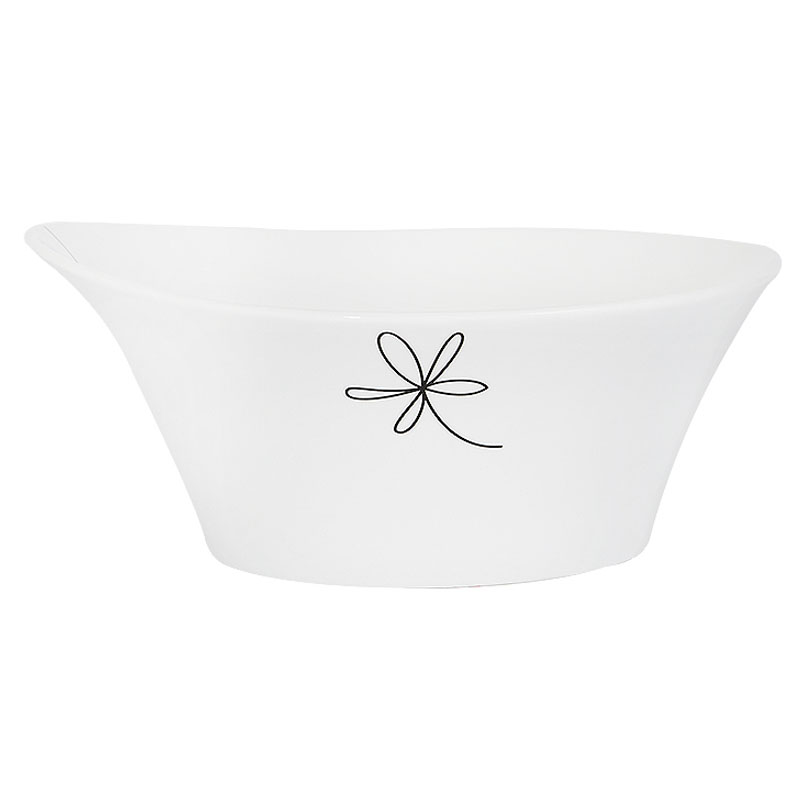 Tangshan ipads China tableware monogatari spoon, soup bowl microwave rice bowl size ceramic bowl creative choice suits for
