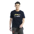 Li Ning tay ngắn t 桖 nam 2019 mùa hè mới lớn LOGO cotton thấm mồ hôi thấm nước vòng cổ - Áo phông thể thao áo thun thể thao nam chính hãng Áo phông thể thao