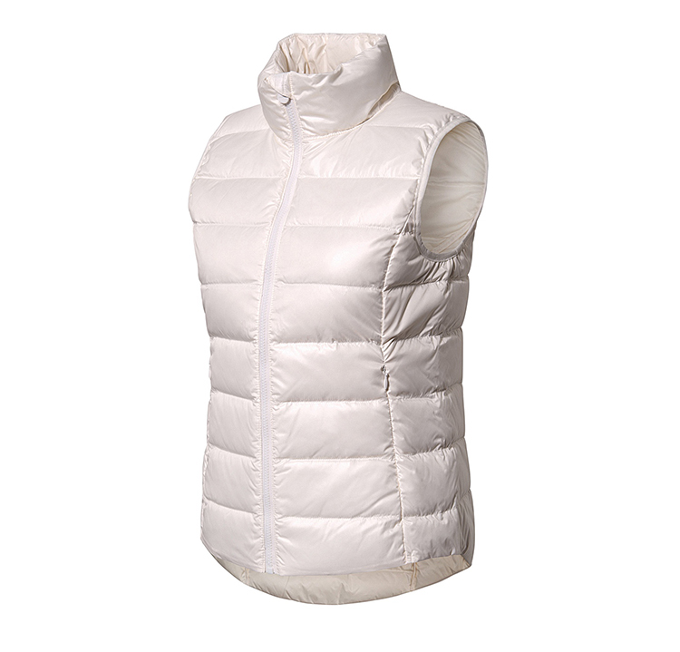 Li Ning down vest nữ 2018 thu đông mới vịt trắng xuống vest thời trang ấm áp cổ áo giản dị vest thể thao áo khoác ba lỗ nam