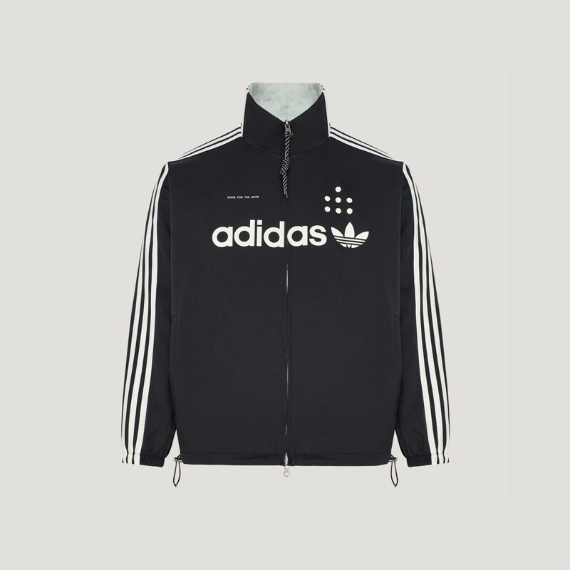 Adidas Adidas Trefoil Men's Reversible Casual Loose Sports Jacket Lf5251 Lf5252 Adidas Adidas Trefoil Men's Reversible Casual Loose Sports Jacket Lf5251 Lf5252