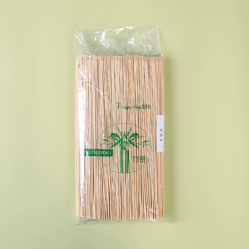 Бамбуковые шампуры одноразовые оптовик 20 см * 3,0 мм куриное филе острый суп жареные шашлычки колбаса на гриле деревянные шампуры для хот-догов