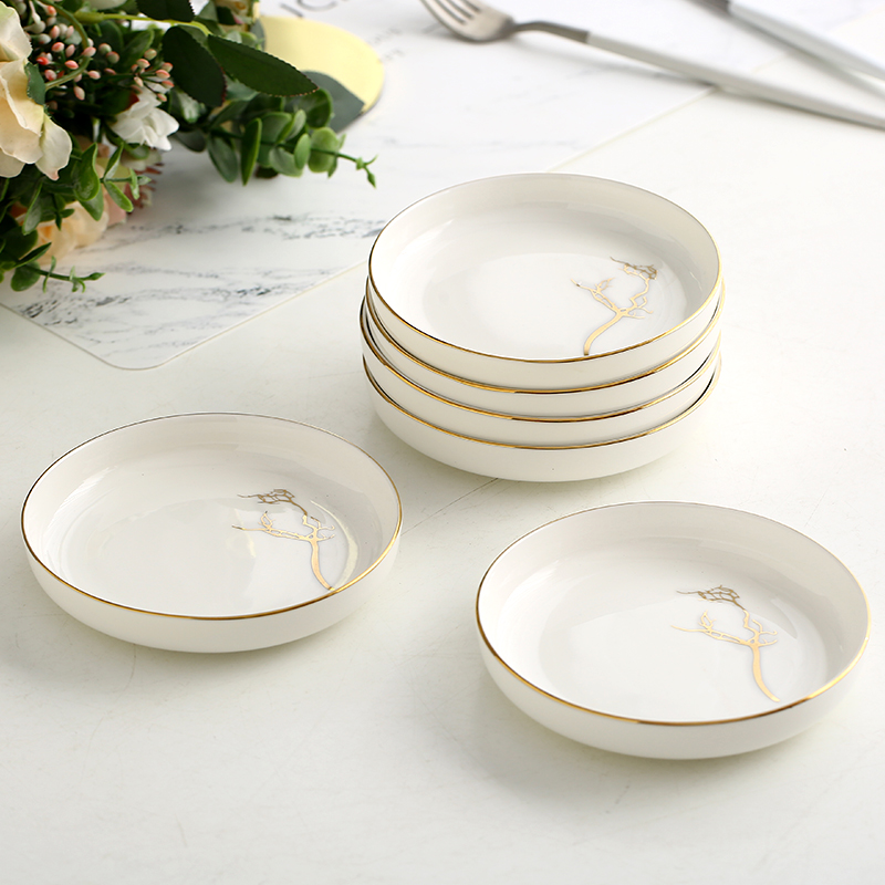 American tableware ceramic bowl home eat bowl of nice dish see colour dishes suit 10 creative move