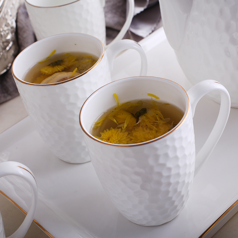 If haze ipads China embossed glass mugs ceramic cup up phnom penh office home drinking a cup of pure European cups