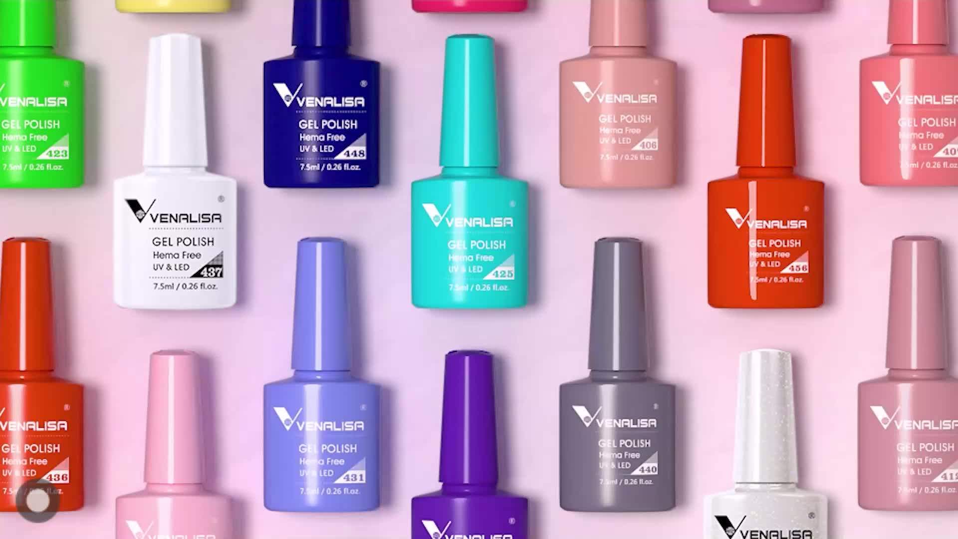 Venalisa New Material Vip4 Nail Art Hema Free Gel Polish For Nails