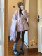 Pink cotton-padded clothes for women in autumn and winter 2026 new popular quilted thickened jackets for small people with a fragrant and high-end feel