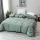 Chăn bông đơn giản Bắc Âu bao gồm 150 180x200 220x240 chăn bông bao gồm chăn màu rắn - Quilt Covers