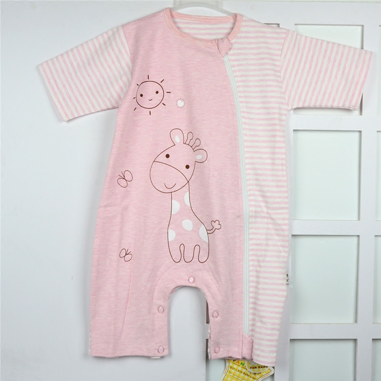 Baby Color Cotton Sub-Legged Sleeping Bag Baby Spring Autumn Thin Sleeping Bag Summer Air Conditioning Pure Cotton Breathable Sleeping Bag Anti Kick