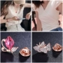 Phụ nữ dễ thương trâm cài phụ kiện khí quyển Hàn Quốc áo khoác cổ áo pin nhỏ trang trí sáng tạo hoang dã chống ánh sáng huy hiệu cài áo