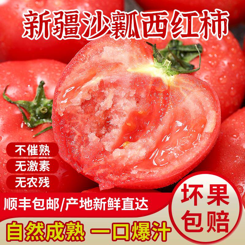 Xinjiang Provence sand grape fresh natural ripe raw eat fruit 5 kg of seasonal tomato whole box SF