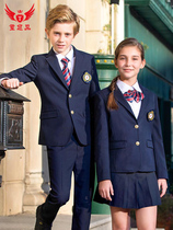 Tong Yupin suit class uniforms School Wind Autumn Winter Primary School suit jacket kindergarten sports uniforms