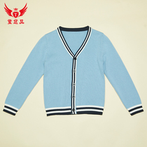 Childrens clothing cardigan 2021 autumn and winter New Men and women small and medium size children sweater sweater sweater coat