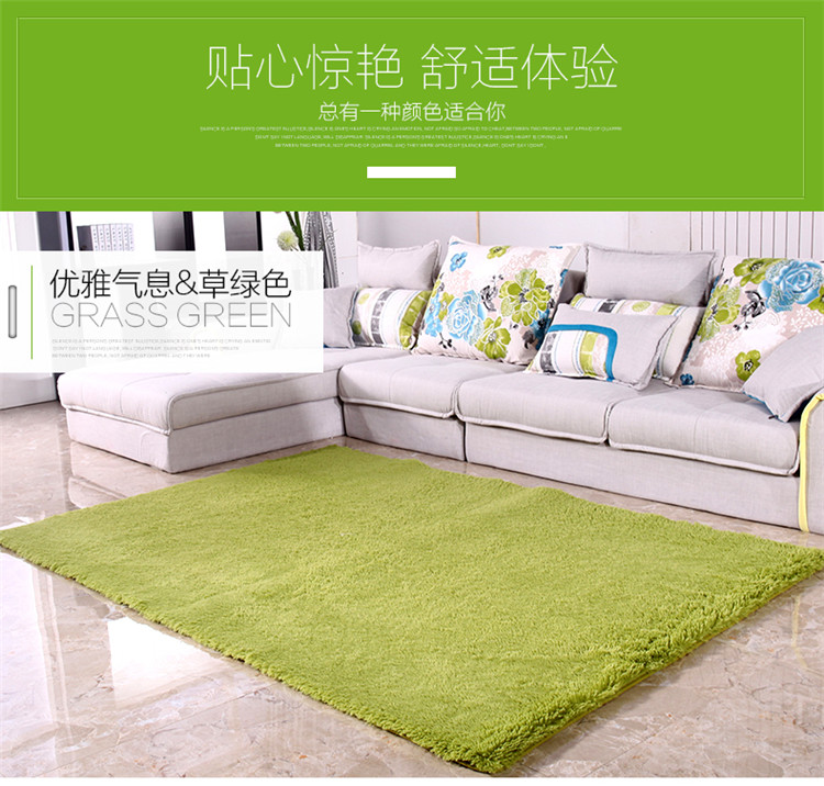 Mái tóc dài dày đầu giường mat thảm phòng khách trẻ em thảm phòng ngủ đầy đủ cửa hàng dễ thương bàn cà phê tăng màu đỏ máy có thể giặt xốp trải sàn