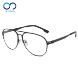 Женская литературная литературная пилотная пилот -пилот титановый сплав с изменением анти -легок против беспробранных мужчин миопические миопические очки 2338