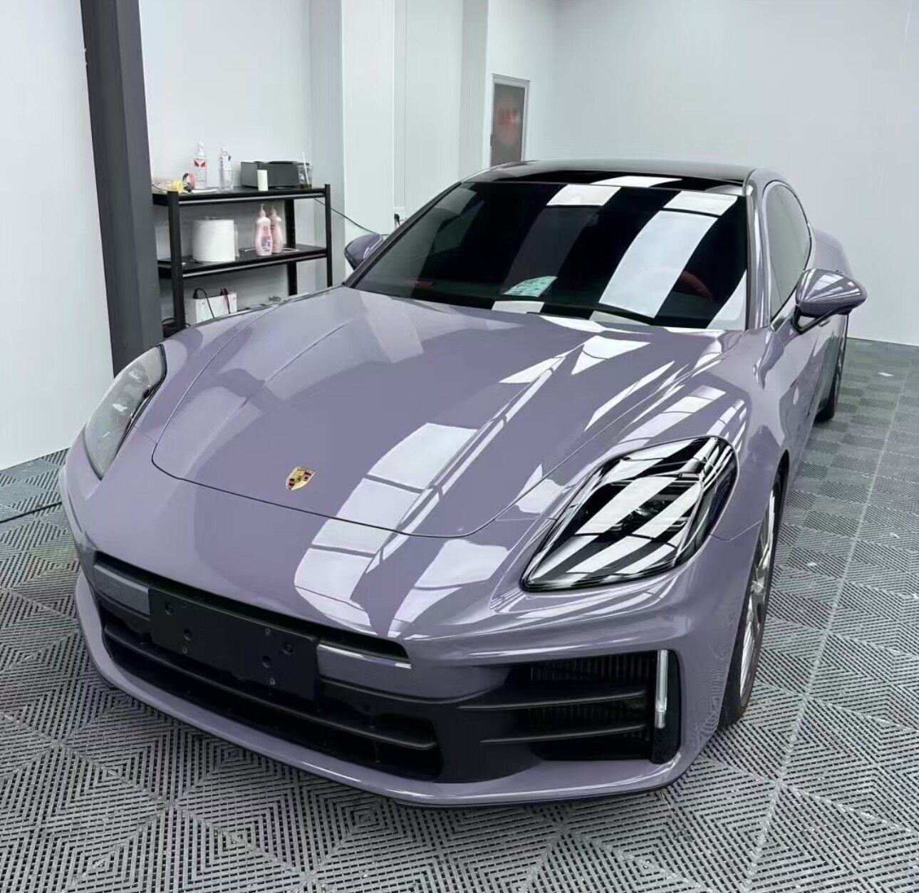 Car Matte Pet Full Car Film Dream Volcanic Ash Car Film Liquid Metal Silver Film Body Color Changing Film