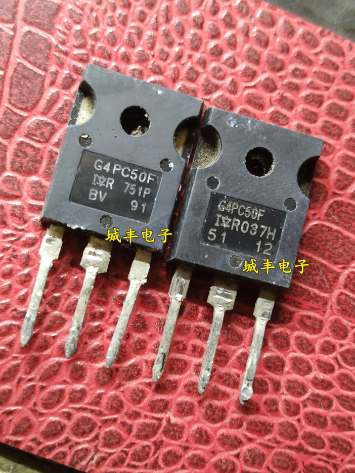 Original imported disassembly machine original word G4PC50F IRG4PC50F TO-247 large tube measured well