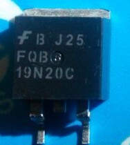 Original imported disassembly original word original code FQB 19N20C FQB19N20C patch FET measured 