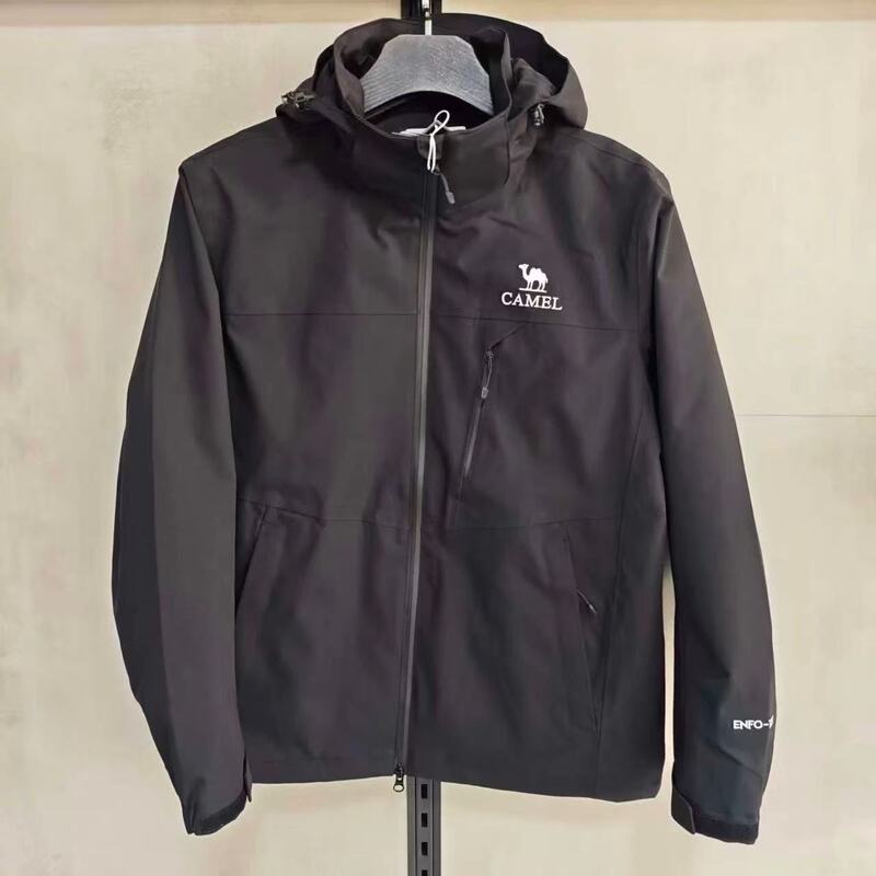 H16Sa31058 Camel Outdoor Mall Same Style 2026 New Spring Thin Jacket Waterproof Single Layer Windbreaker for Men