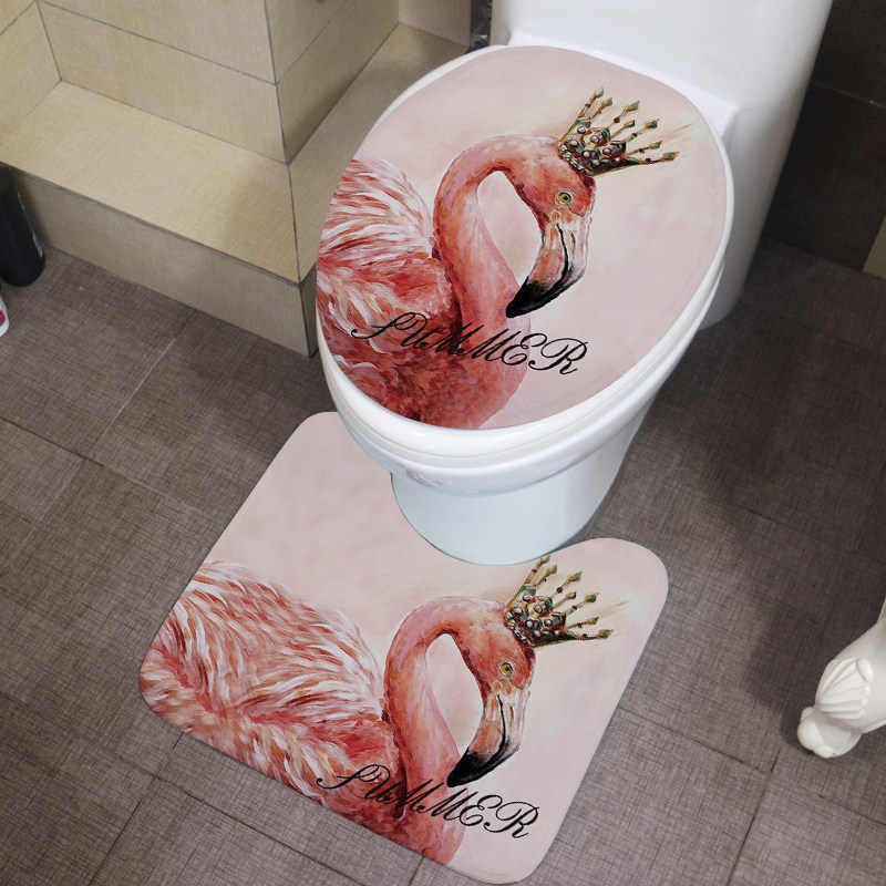 MZao cartoon toilet lid cover toilet Toilet Toilet Bowl toilet Toilet Cushion WC toilet cover thickened sitting poop cover