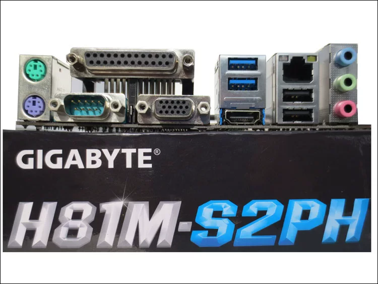 Gigabyte/Gigaba H81M-S2PHH110 двойной PCI слот HDMI Gigabit Industrial Control COM