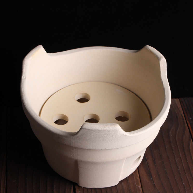 Home barbecue stove outdoor charcoal commercial charcoal stove old-fashioned clay thickened full set of tea-making hot pot heating stove