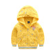 Girls' Spring and Autumn Clothing Tops Children's Clothing Fashion New Children's Casual Outerwear Baby Girl Casual Double-layer Bear Jacket