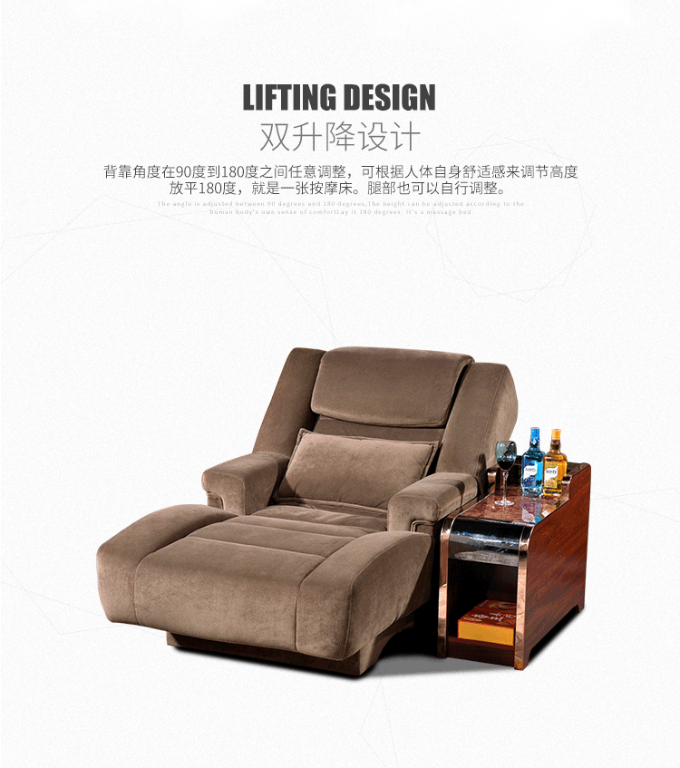 Xinrong nhà máy massage trực tiếp bồn tắm nghỉ ngơi xông hơi hấp sức khỏe đa chức năng nâng sofa đơn - Phòng tắm hơi / Foot Bath / Thể hình ghế massage mini