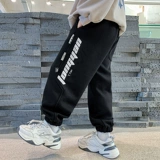 Детские штаны для мальчиков, подходит для подростков, коллекция 2023, осенние, в западном стиле