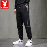 Playboy, мужские демисезонные штаны с пухом, модные повседневные брюки