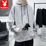 Playboy, Tide, демисезонная толстовка с капюшоном, комплект, куртка, балахон, подходит для подростков