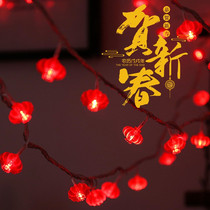 Festive home LED decorative lights birthday party decoration stars snowflake lights Net Red warm color decorative lights