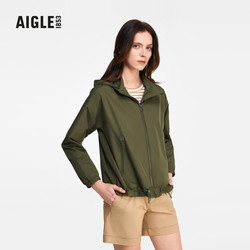 Aigle Aigao Windproof 및 여성용 소프트 쉘 케이스