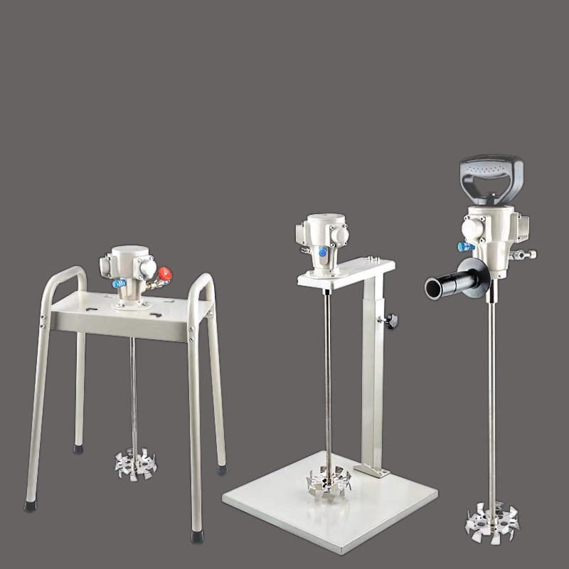 Taiwan shelf-type pneumatic pneumatic five gallons 5 gallons of desktop Agitator Paint Mixer-Taobao