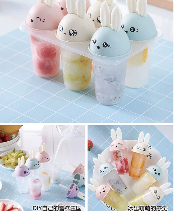 20 que kem tự làm khuôn kem popsicle kem để làm kem dính kem làm tại nhà - Tự làm khuôn nướng