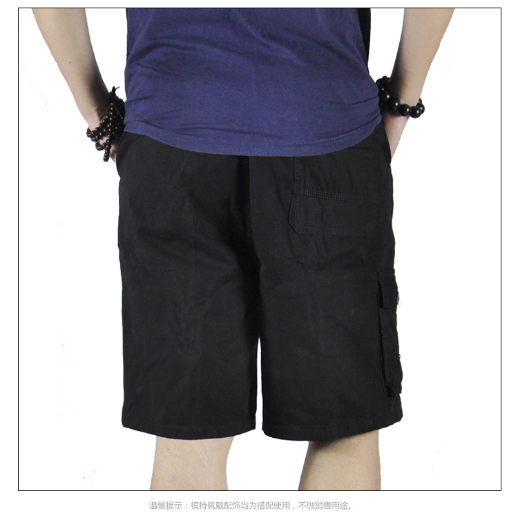 Mùa hè mỏng phần lớn kích thước lỏng dụng cụ quần short nam cộng với phân bón XL thể thao và giải trí năm điểm quần quần béo quần short kaki nam