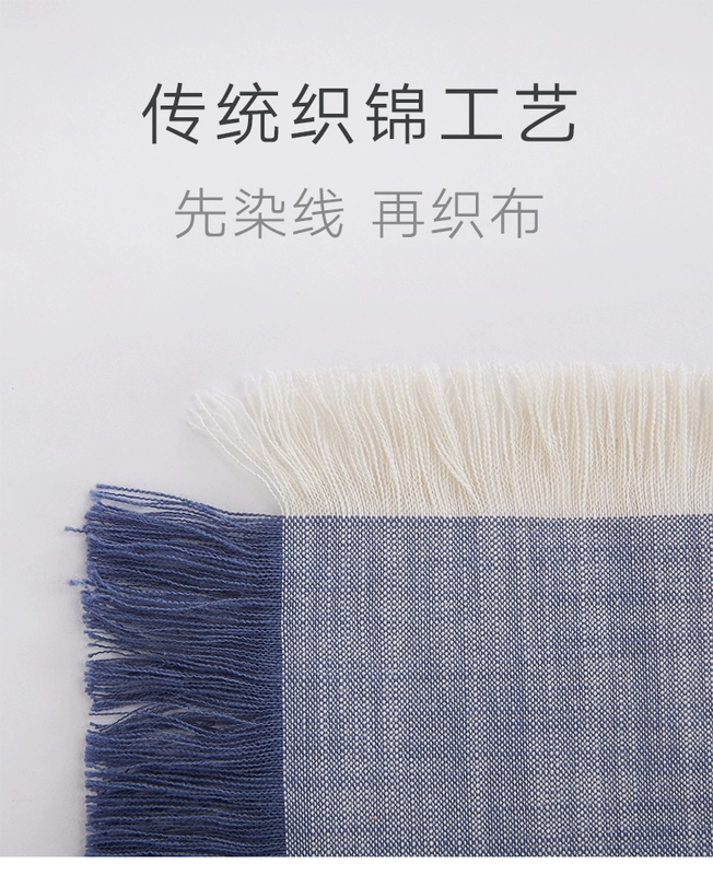 Khăn gối "An", vải thô cotton cũ, khỏe và thoải mái, cảm giác mềm mại như cotton [và Jinsheng]