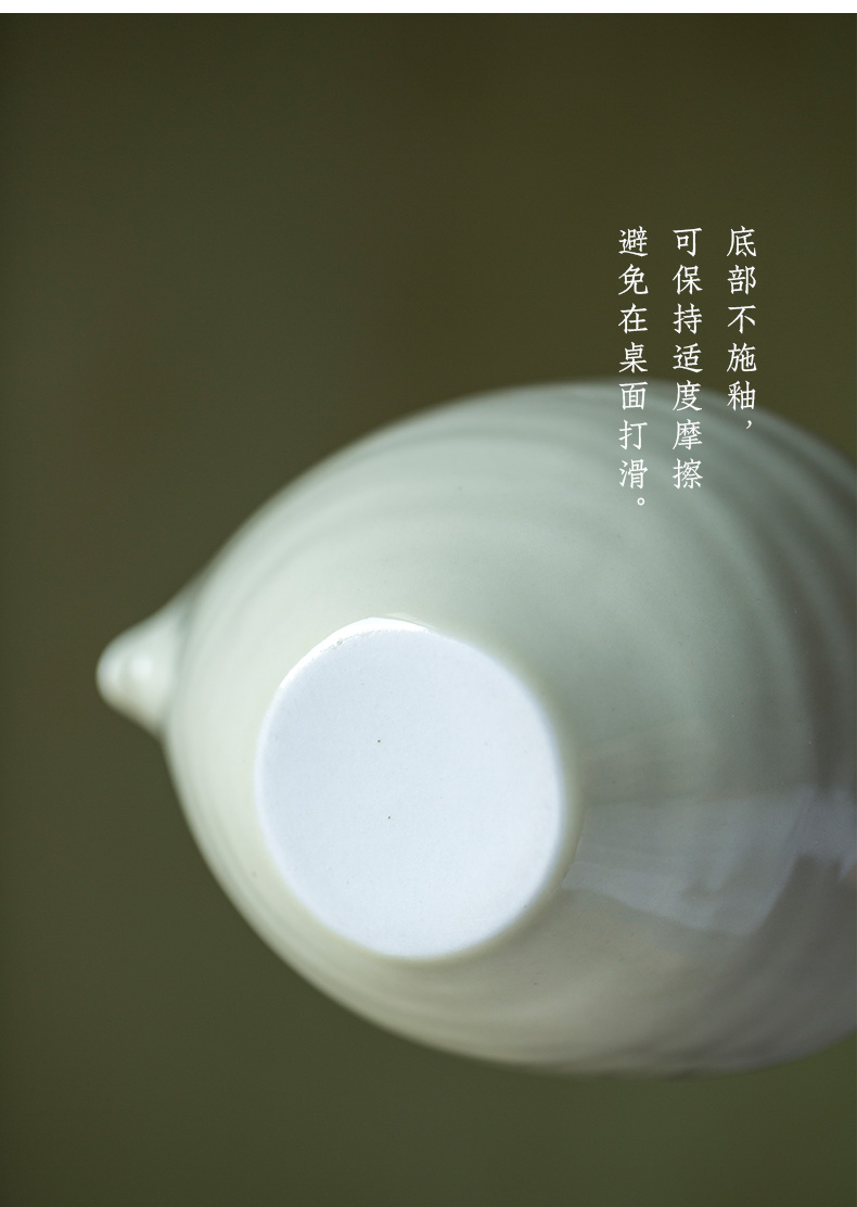 Ultimately responds to the six - party tea ware jingdezhen glaze household ceramics fair keller points and cup without the tea sea kung fu tea set