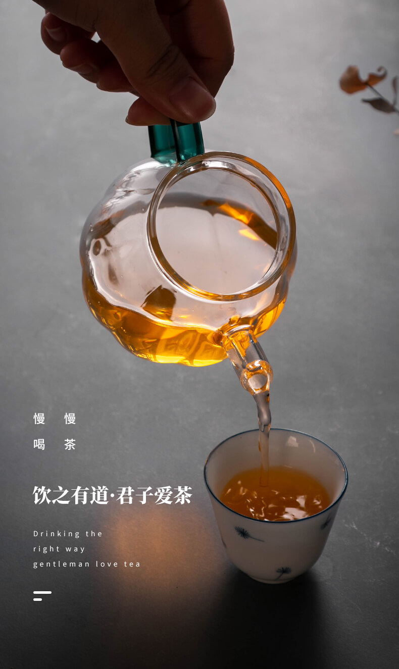 Creative fair keller to heat - resistant glass jug type transparent kung fu tea tea accessories glass portion male cup of tea