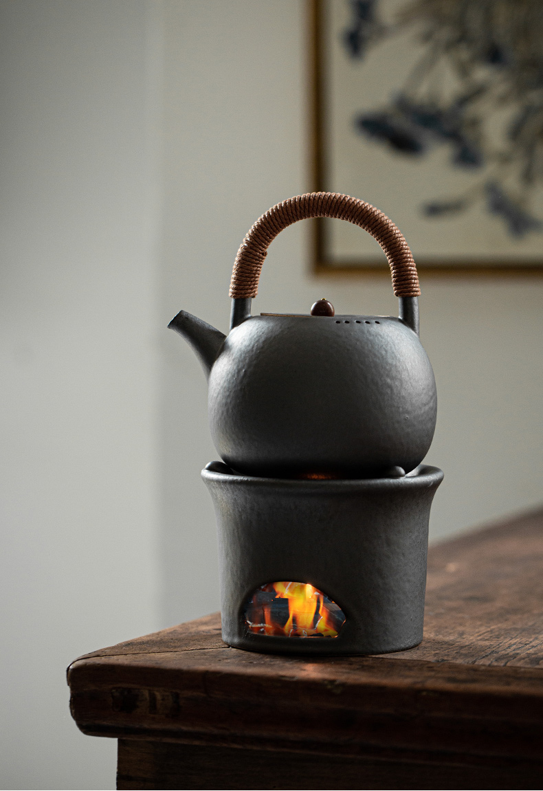 Ultimately responds to jingdezhen ceramic teapot tea kettle boil tea special electric heating base TaoLu girder boiling kettle